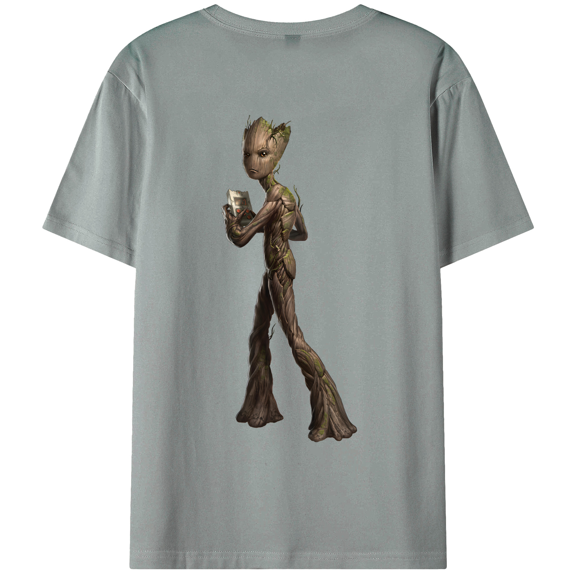 （画像用） アベンジャーズ The Avengers 綿100％ メンズ半袖Tシャツ（バックプリント） 通気性